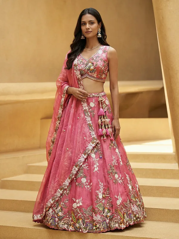 Pink_Embroidered_Lehenga_Choli_for_Women