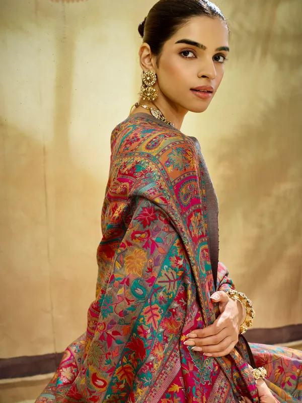 Multicolor_Printed_Saree_for_Women