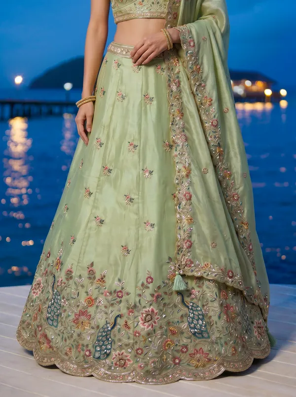 Green_Embroidered_Flared_Lehenga_Choli_Set_for_Women