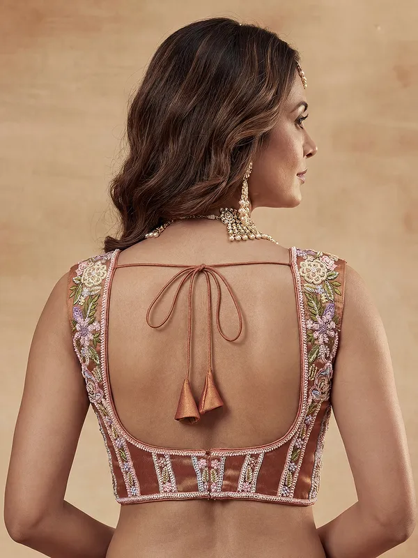 Brown_Floral_Embroidered_Lehenga_Choli_for_Women
