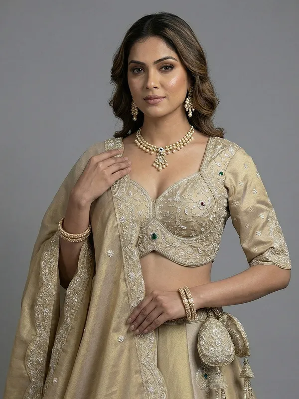 Champagne_Embroidered_Flared_Lehenga_Choli_for_Women