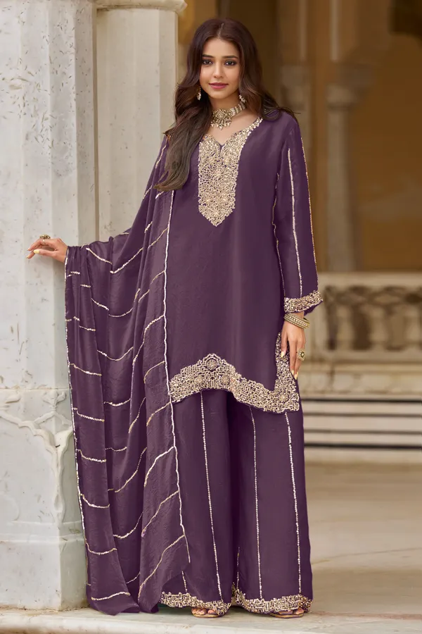Purple_Embroidered_Ethnic_Suit_Set_for_Women