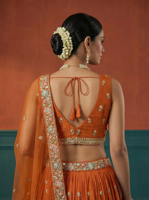Orange_Embroidered_Lehenga_Choli_Set_for_Women