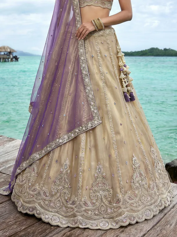 Beige_Embroidered_Lehenga_Choli_Set_for_Women