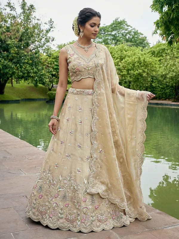 Beige_Embroidered_Flared_Lehenga_Choli_for_Women