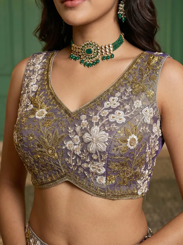 Lavender_Floral_Embroidered_Lehenga_Choli_for_Women