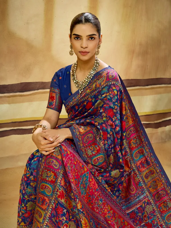 Multicolour_Printed_Saree_for_Women