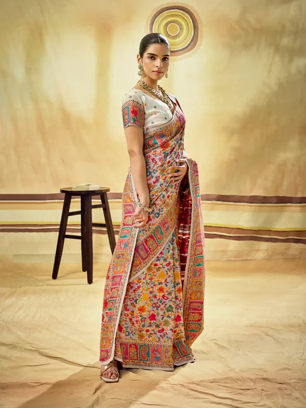 Multicolor_Printed_Saree_for_Women