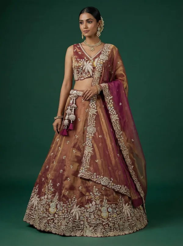 Maroon_Embroidered_Lehenga_Choli_Set_for_Women