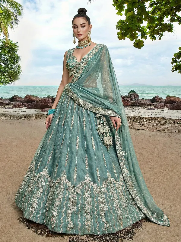 Sea_Green_Embroidered_Lehenga_Choli_for_Women