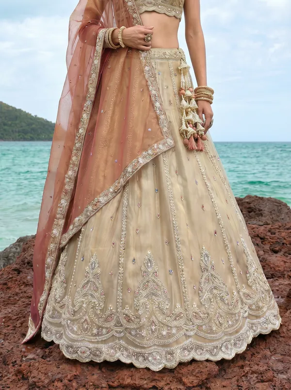 Beige_Embroidered_Lehenga_Choli_Set_for_Women