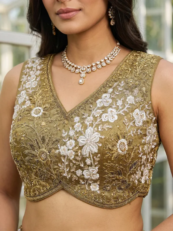 Olive_Net_Embroidered_Lehenga_Set_for_Women