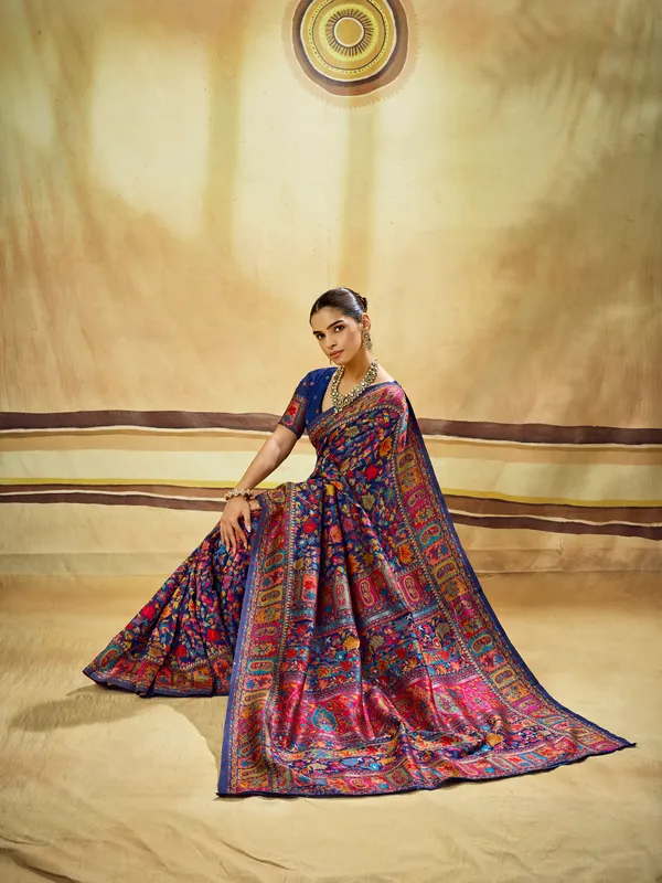 Multicolour_Printed_Saree_for_Women
