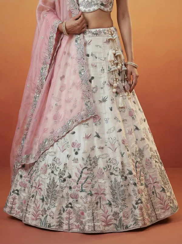 Pink_Embroidered_Lehenga_Choli_Set_for_Women