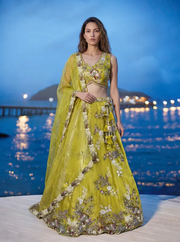 Yellow_Embroidered_Lehenga_Choli_Set_for_Women