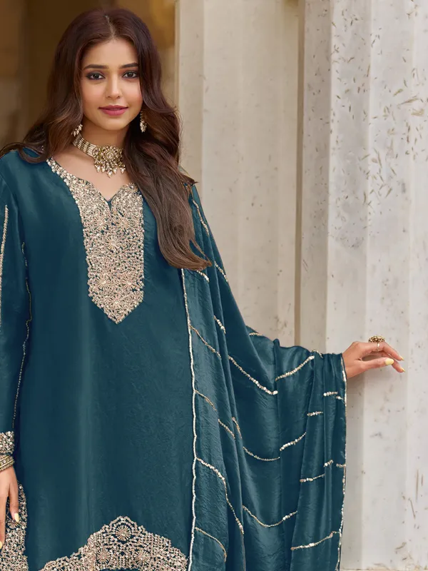 Teal_Nc_Moss_Salwar_Suit_For_Women_(1778_C2)