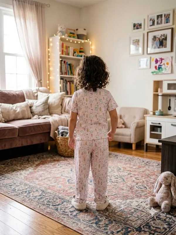 Pink_Muslin_Relaxed_Fit_Printed_Night_Suit_For_Kids