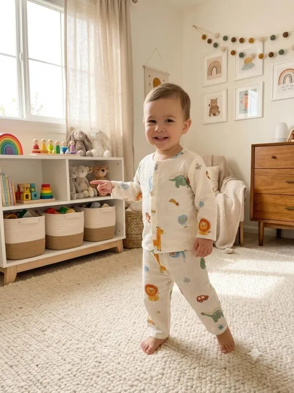 Off_White_Muslin_Relaxed_Fit_Animal_Print_Night_Suit_For_Babies