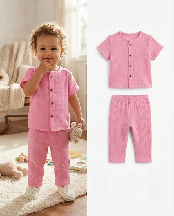 Pink_Cotton_Relaxed_Fit_Co_Ord_Set_For_Girls