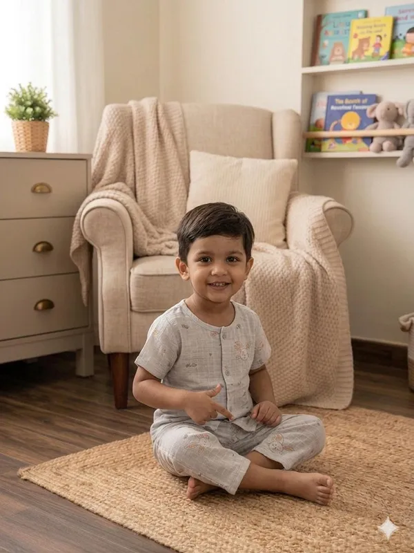 Grey_Muslin_Relaxed_Fit_Character_Print_Night_Suit_For_Babies