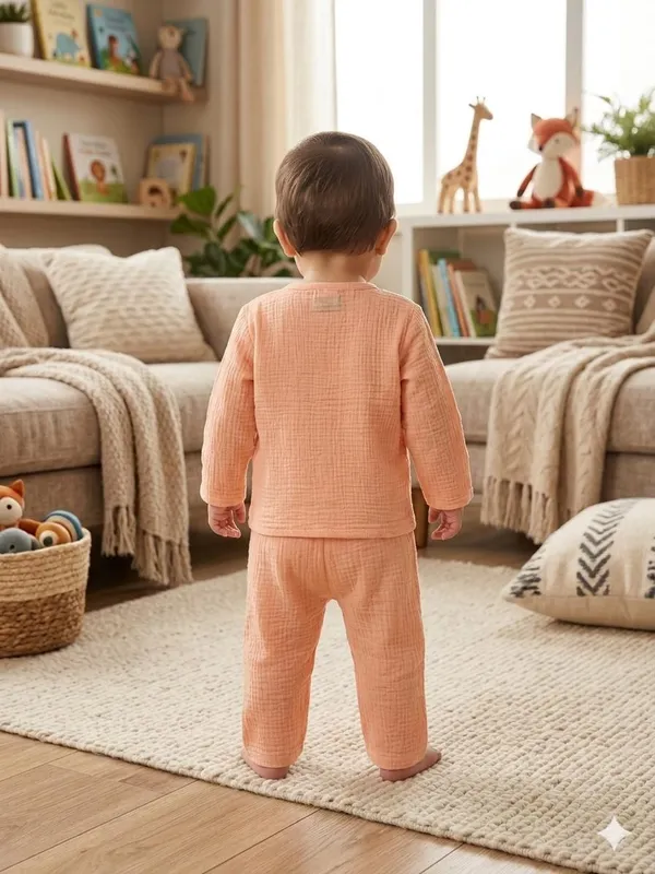 Peach_Cotton_Relaxed_Fit_Co_Ord_Set_For_Babies