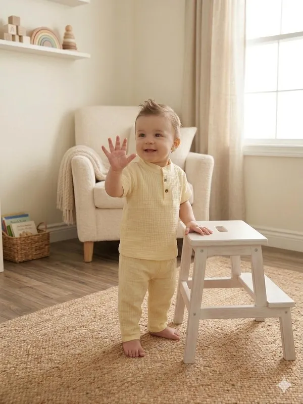 Yellow_Cotton_Relaxed_Fit_Co_Ord_Set_For_Babies