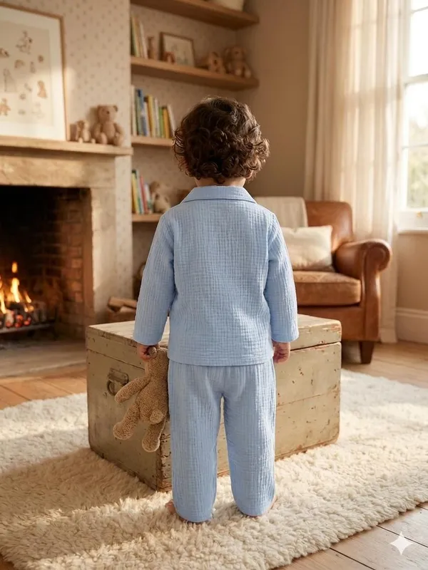 Light_Blue_Cotton_Relaxed_Fit_Co_Ord_Set_For_Babies