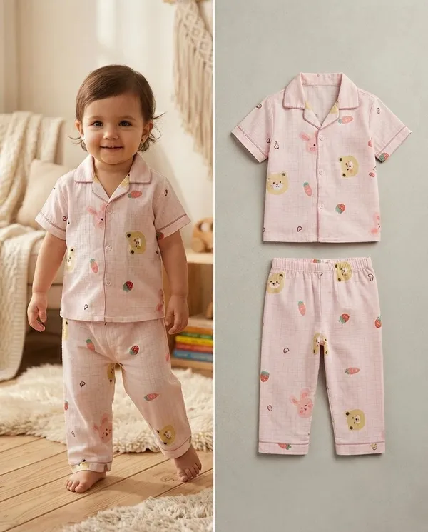 Pink_Muslin_Relaxed_Fit_Printed_Night_Suit_For_Babies