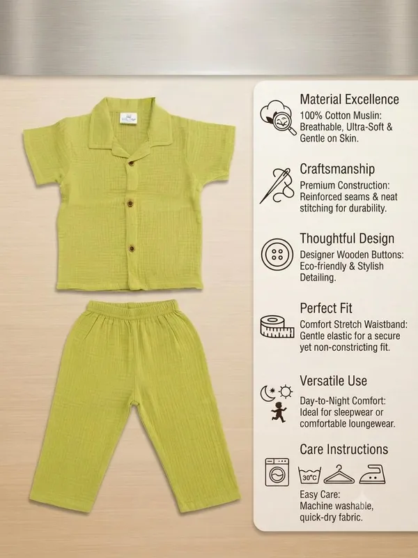 Yellow_Cotton_Relaxed_Fit_Co_Ord_Set_For_Babies