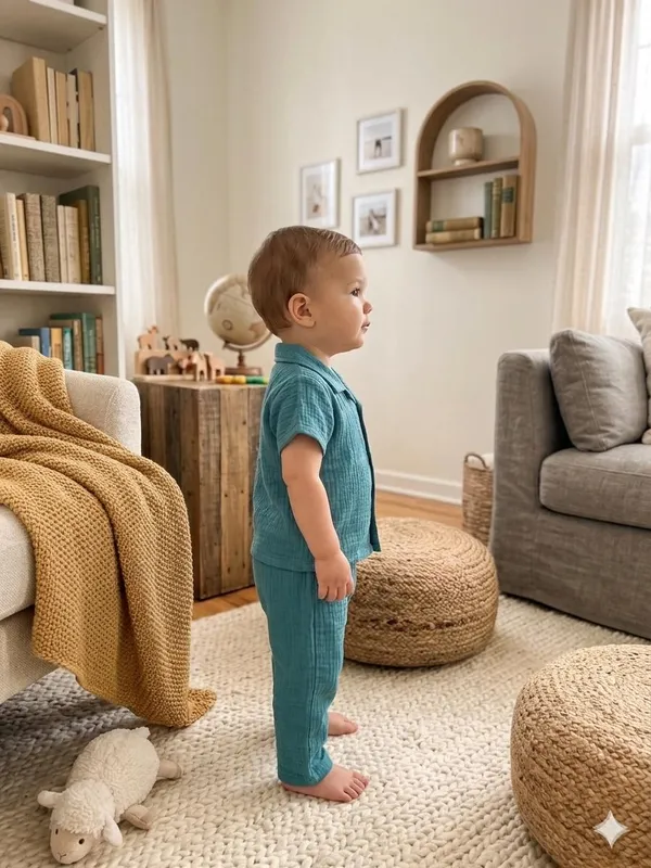 Teal_Cotton_Relaxed_Fit_Co_Ord_Set_For_Babies