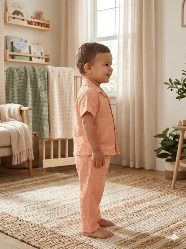 Peach_Cotton_Relaxed_Fit_Co_Ord_Set_For_Babies