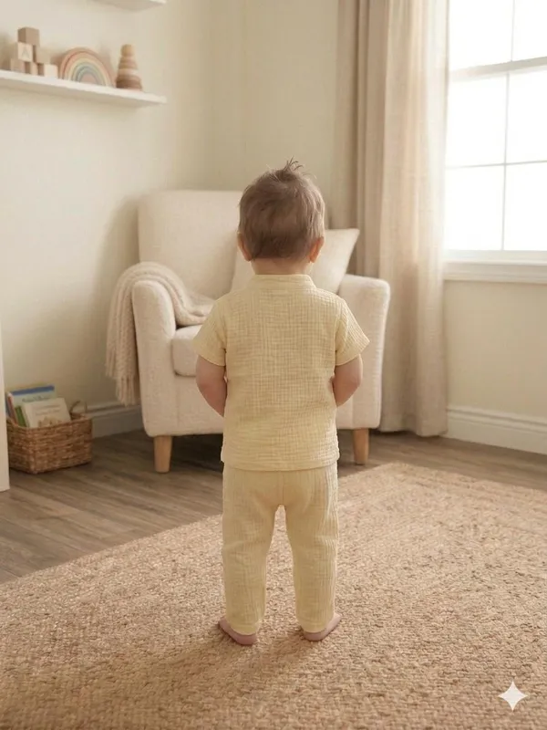 Yellow_Cotton_Relaxed_Fit_Co_Ord_Set_For_Babies