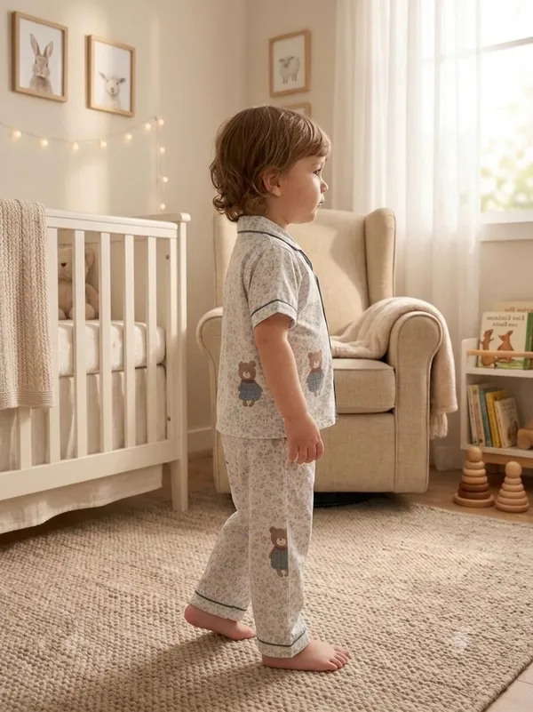 Grey_Muslin_Relaxed_Fit_Teddy_Print_Night_Suit_For_Babies