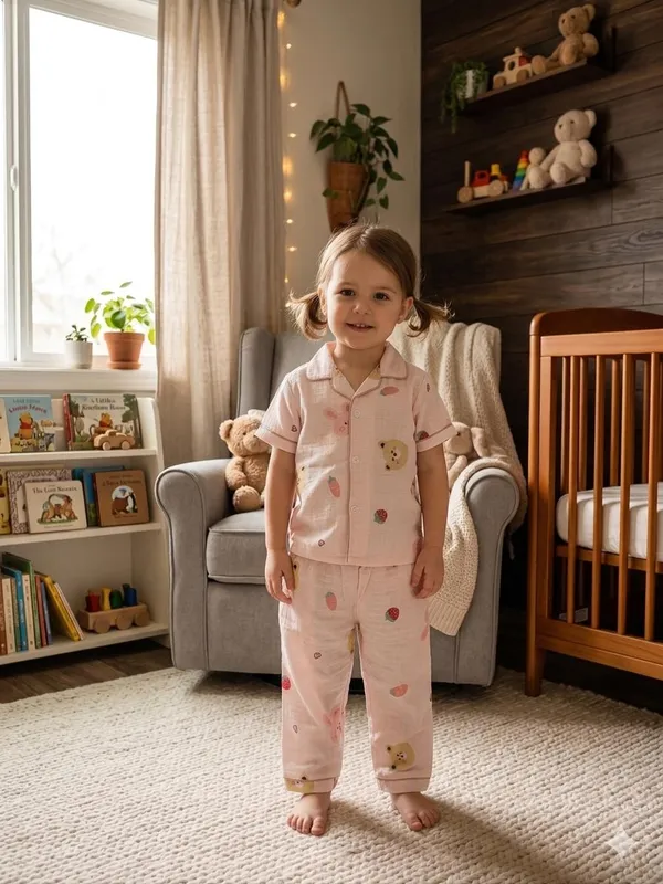 Pink_Muslin_Relaxed_Fit_Printed_Night_Suit_For_Kids