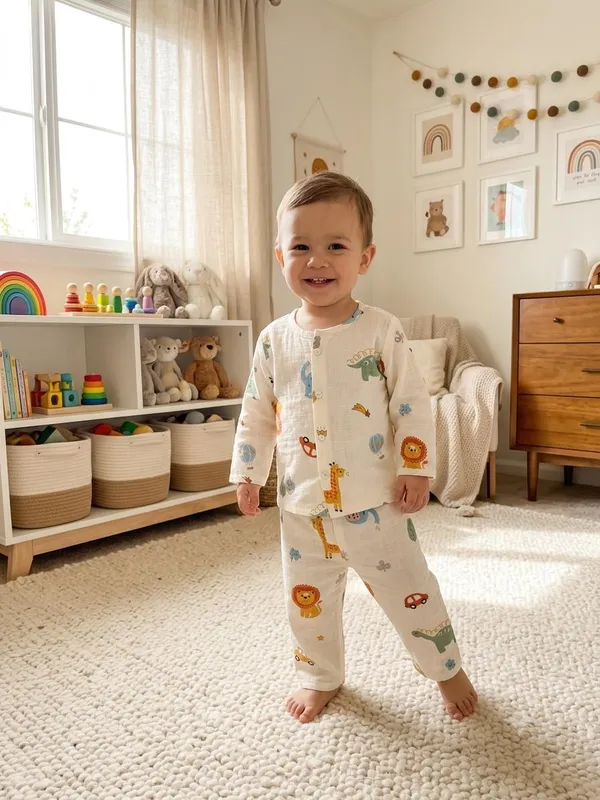 Off_White_Muslin_Relaxed_Fit_Animal_Print_Night_Suit_For_Babies