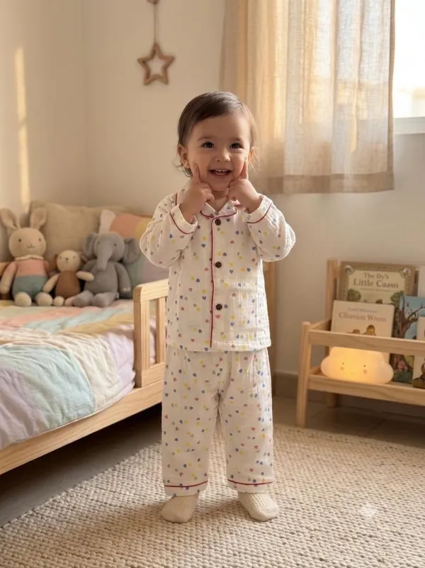 Cream_Muslin_Relaxed_Fit_Printed_Night_Suit_For_Babies