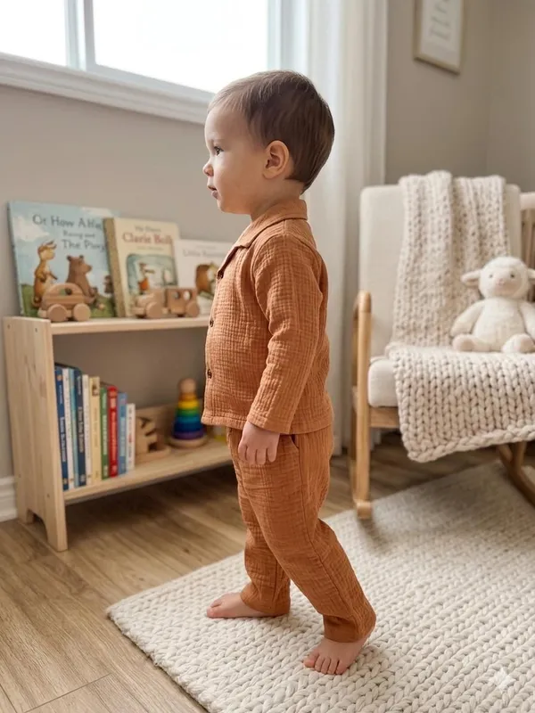 Brown_Cotton_Relaxed_Fit_Co_Ord_Set_For_Babies