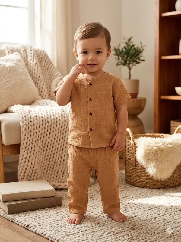 Brown_Cotton_Relaxed_Fit_Co_Ord_Set_For_Babies