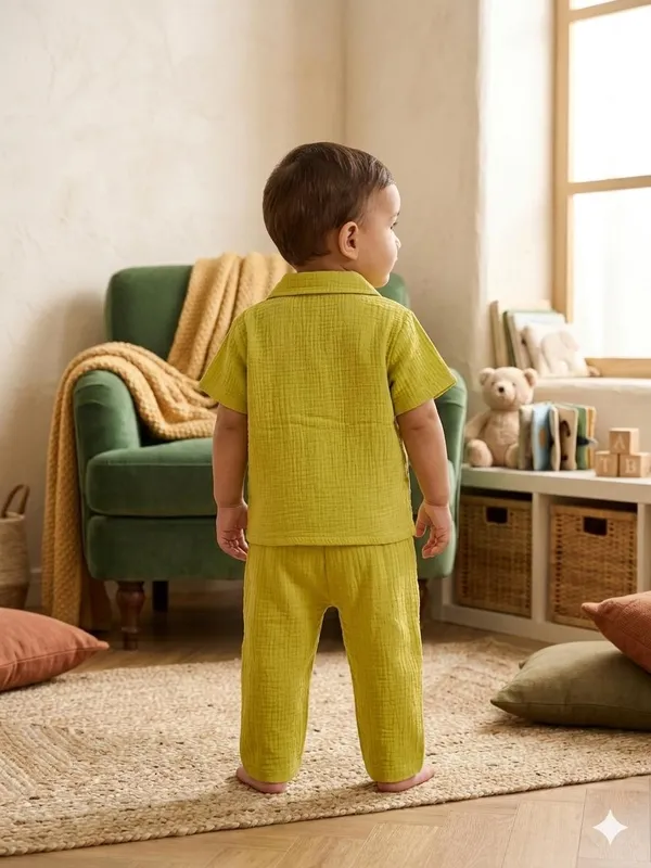 Yellow_Cotton_Relaxed_Fit_Co_Ord_Set_For_Babies