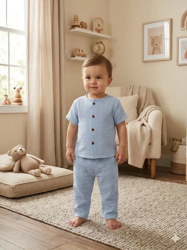 Light_Blue_Cotton_Relaxed_Fit_Co_Ord_Set_For_Babies
