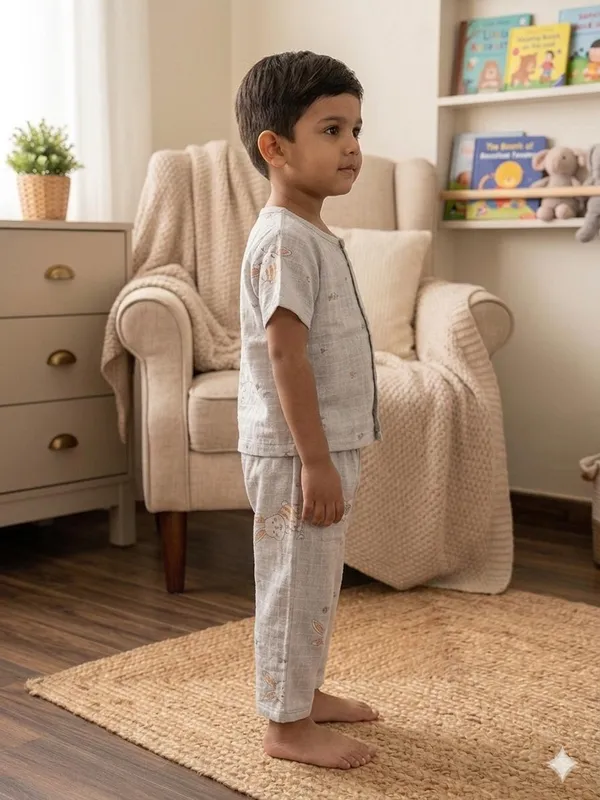 Grey_Muslin_Relaxed_Fit_Character_Print_Night_Suit_For_Babies