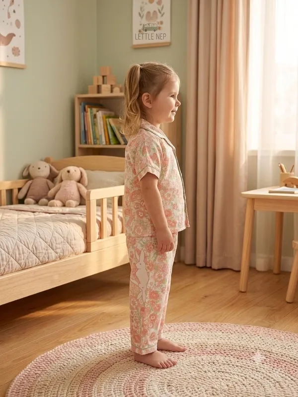 Pink_Cotton_Relaxed_Fit_Floral_Printed_Night_Suit_For_Kids