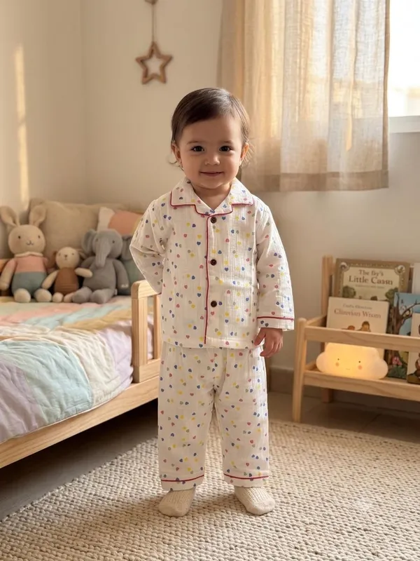 Cream_Muslin_Relaxed_Fit_Printed_Night_Suit_For_Babies