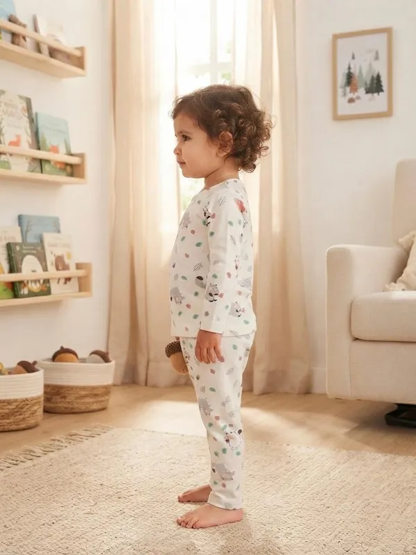 White_Bamboo_Animal_Print_Night_Suit_For_Babies