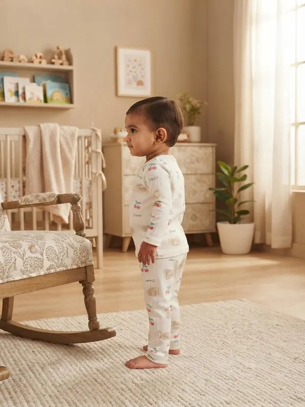White_Bamboo_Bear_Print_Night_Suit_For_Babies