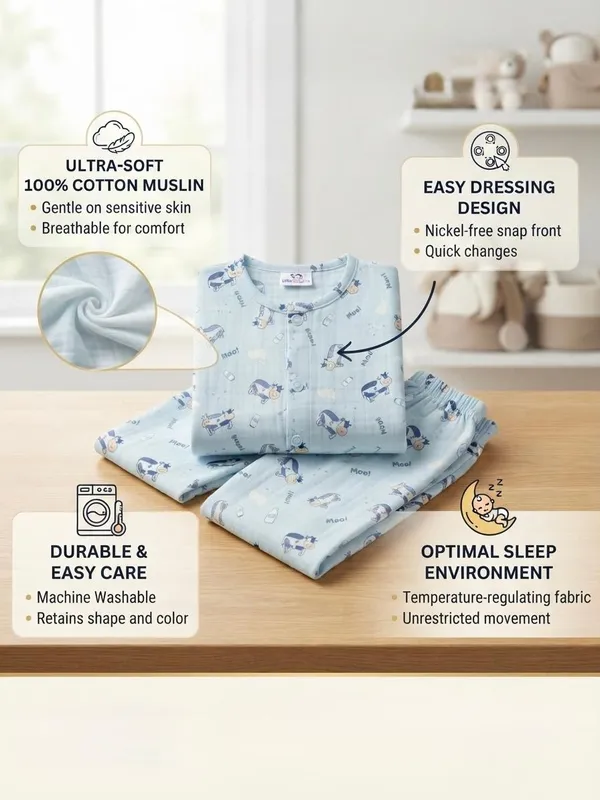 Light_Blue_Muslin_Relaxed_Fit_Printed_Night_Suit_For_Kids