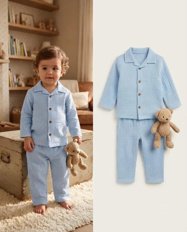 Light_Blue_Cotton_Relaxed_Fit_Co_Ord_Set_For_Babies