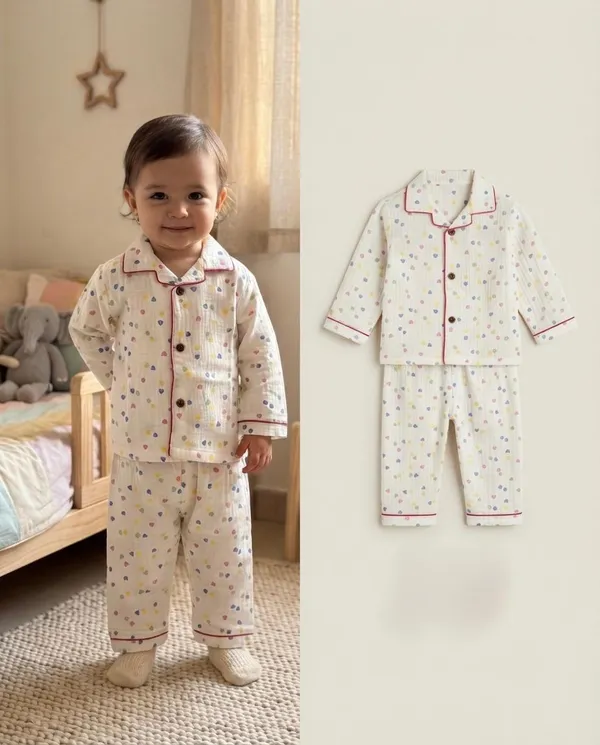 Cream_Muslin_Relaxed_Fit_Printed_Night_Suit_For_Babies