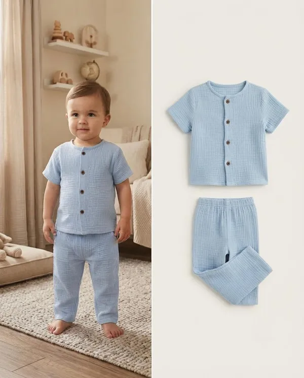 Light_Blue_Cotton_Relaxed_Fit_Co_Ord_Set_For_Babies