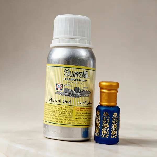 Surrati_Ehsas_Al_Oud_25_Ml_Aluminum_Tin_Made_In_Saudi_Arabia_Floral_Attar_Floral